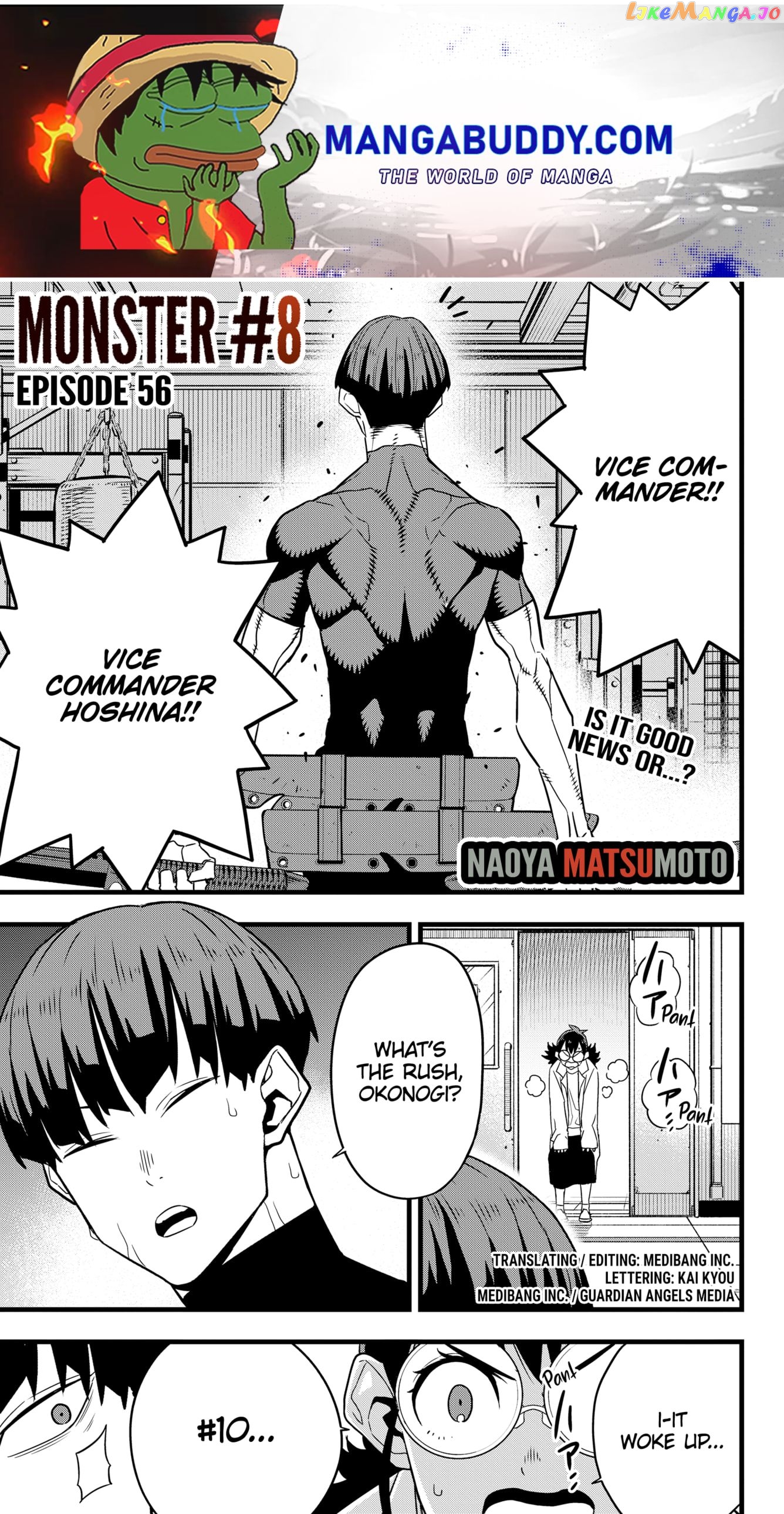 Kaiju No. 8 chapter 56 image 01